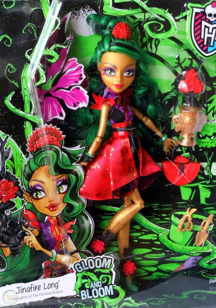 Monster High Gloom And Bloom Jinafire Long Dark Helmet Collectibles