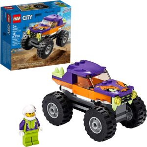 LEGO City Monster Truck 60251 Playset, LEGO Building Sets (55 Pieces) - Dark Helmet Collectibles