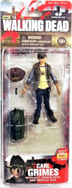 McFarlane Toys The Walking Dead Blind Bag Series 2 Carl Grimes Variant No Hat 