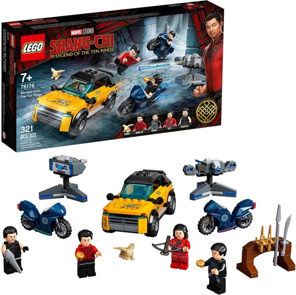 LEGO Marvel Shang-Chi Escape from The Ten Rings 76176 Building Kit (321 Pieces)- Dark Helmet Collectibles
