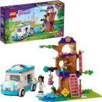 LEGO Friends Vet Clinic Ambulance 41445 Building Kit; Collectible Toy with Ambulance, Rabbit and Kitten Toys, Children’s Vet Kit and Olivia and Emma Mini-Dolls (304 Pieces) - Dark Helmet Collectibles