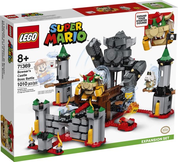 LEGO Super Mario Bowser’s Castle Boss Battle Expansion Set 71369 Building Kit; Collectible Toy for Kids to Customize Their Super Mario Starter Course (71360) Playset (1,010 Pieces) buy online at Dark Helmet Collectibles in USA