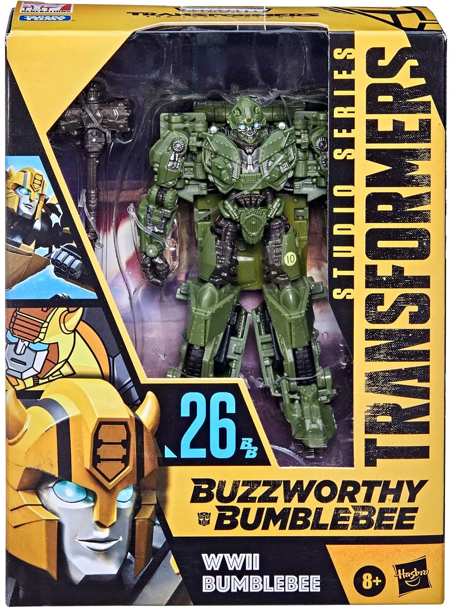 Transformers Buzzworthy Bumblebee Studio Series Deluxe Class 26BB WWII ...