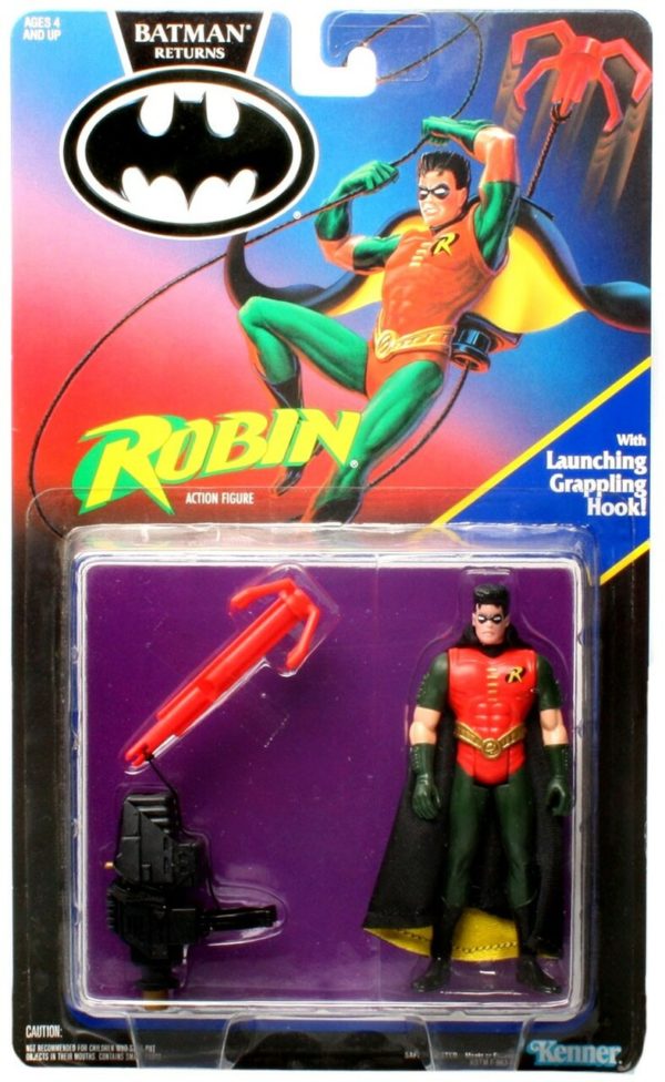 DC Universe Batman Returns Robin Action Figure [Launching Grappling Hook] -  Dark Helmet Collectibles
