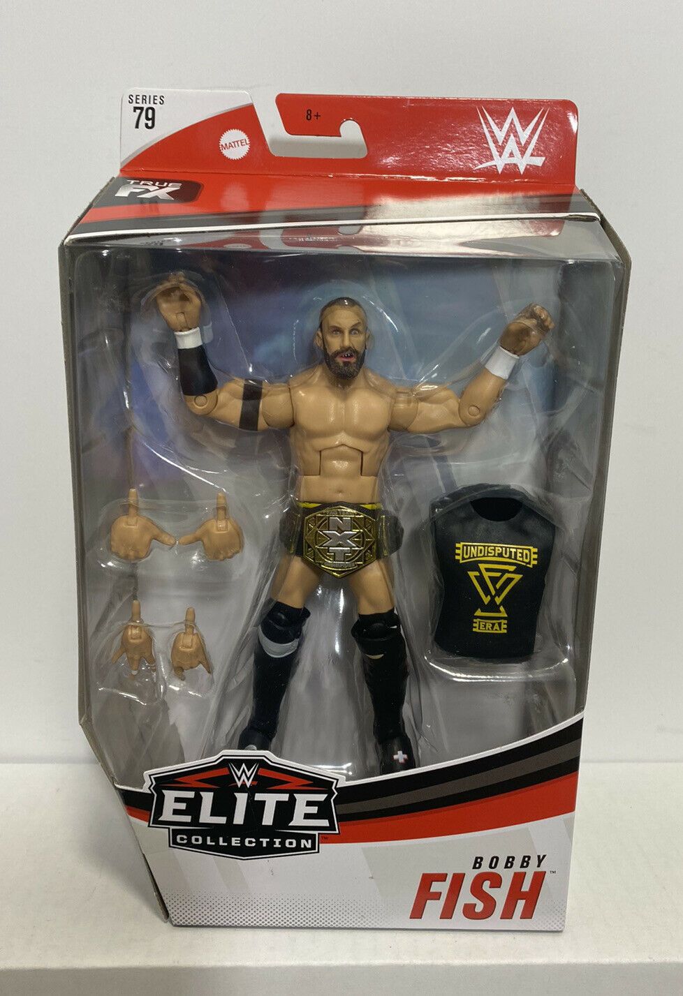 WWE Elite Collection 79 Action Figure: BOBBY FISH (U.E, CHASE