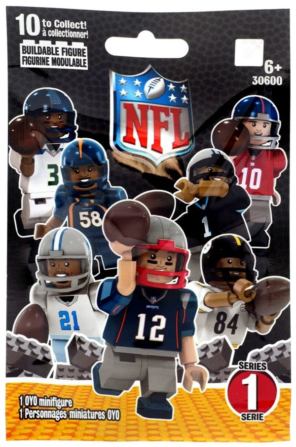 NFL Series 1 Football Mystery Pack OYO - Dark Helmet Collectibles